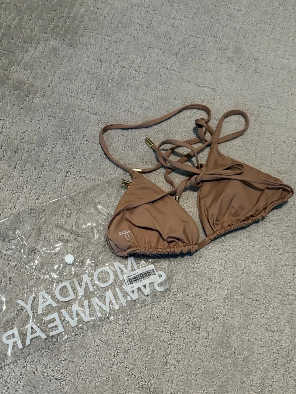 Monday Swimwear Palma Top - Husk - S